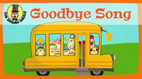 Additional Goodbye Song. In addition to these original goodbye songs, Preschool Express has several unique ditties in addition to the one listed below to use in the preschool and kindergarten classroom. Time to Say Goodbye. Tune: “Up On The House Top” Now is the time to say goodbye. My how fast the time did fly. Our day is done, so …